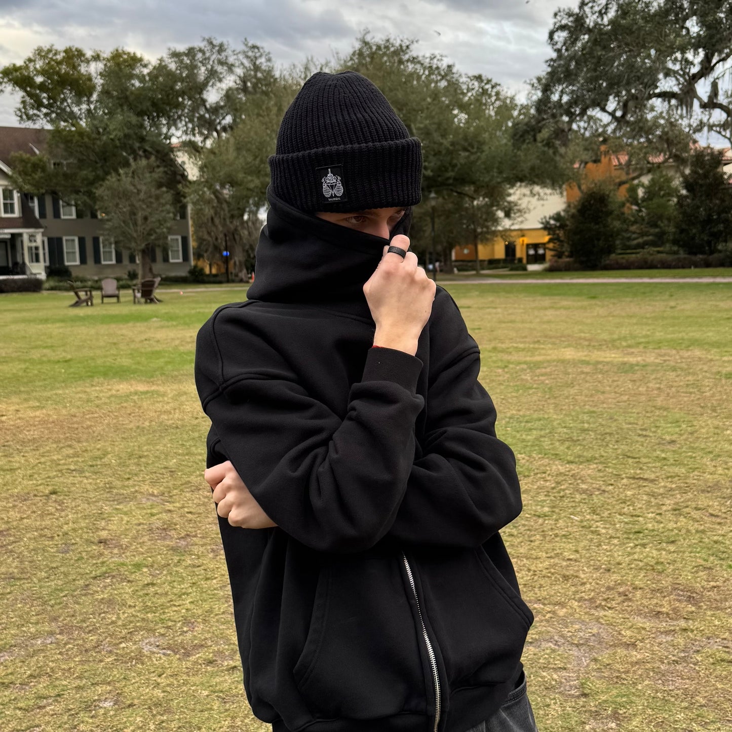 BALOREAL Balaclava and Beanie 2 in 1
