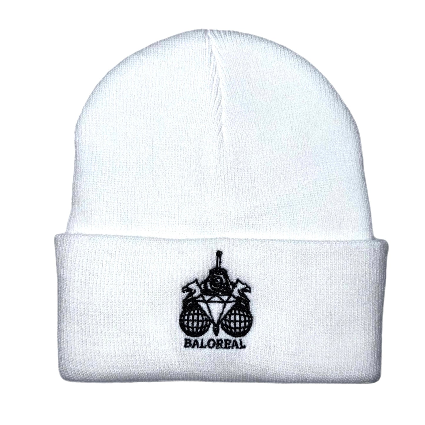 BALOREAL Beanie White